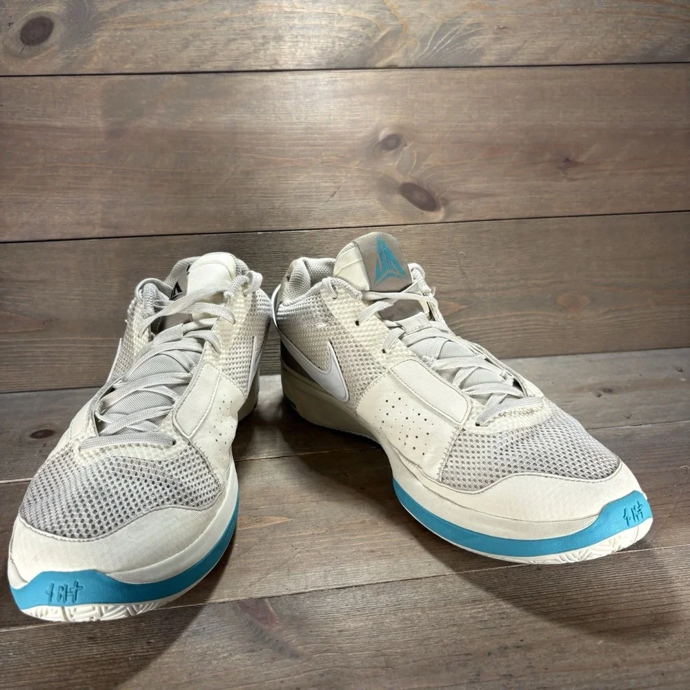 Nike Ja 1 mens size 13 shoes beige athletic basketball sneakers